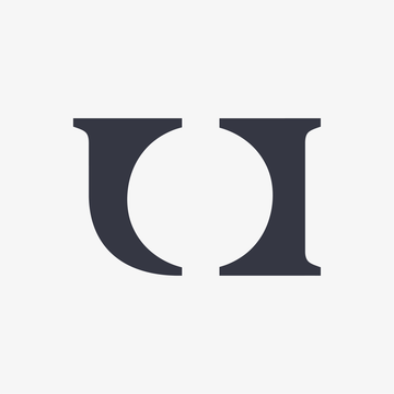 stylised UOI letters forming the logo