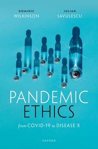 Book cover pandemic ethics image of pandemic ethics book cover